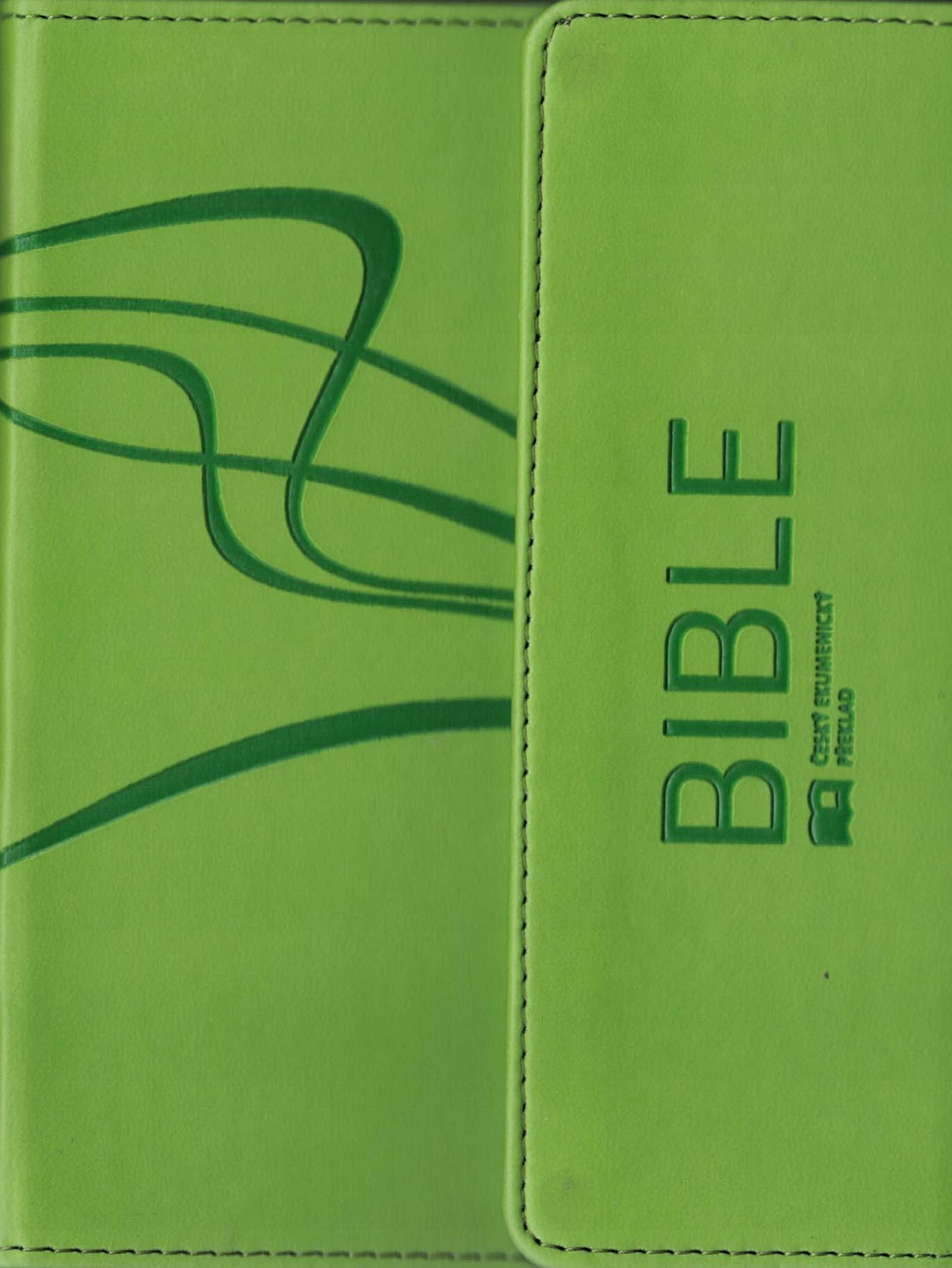 Bible ČEP s DT zelená s klopou